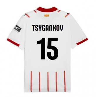 Girona Viktor Tsyhankov #15 Hemmakläder 2025-26 Kortärmad Girona Viktor Tsyhankov #15 Hemmakläder 2025-26 Kortärmad